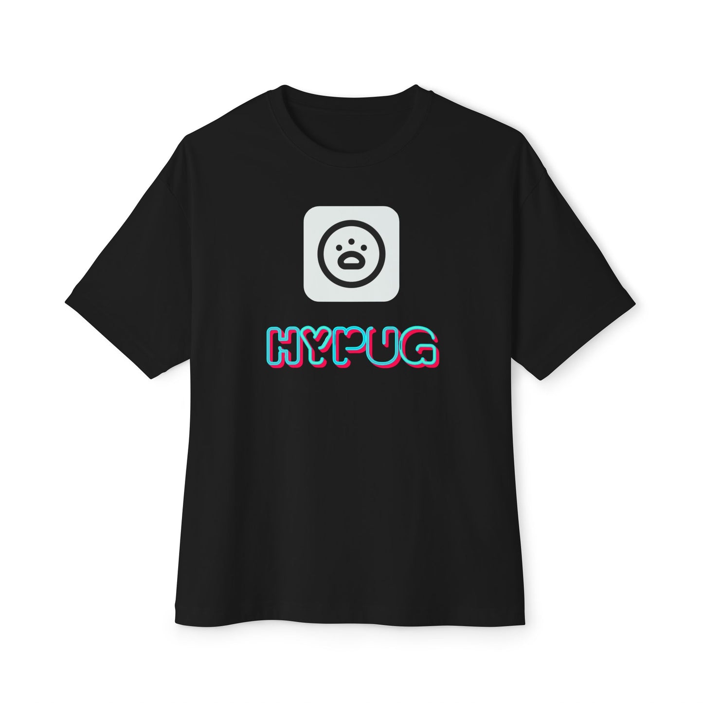 Big Dog Graphic Tee — "HY•PUG" Front Logo & Large Dog Back Print