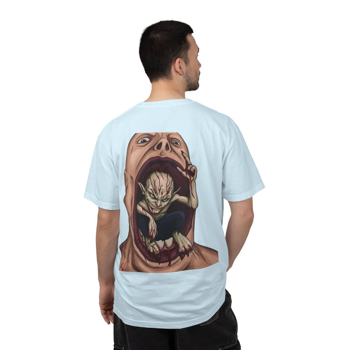 BEBETO & G FLAMES MAN EATER - T-shirt