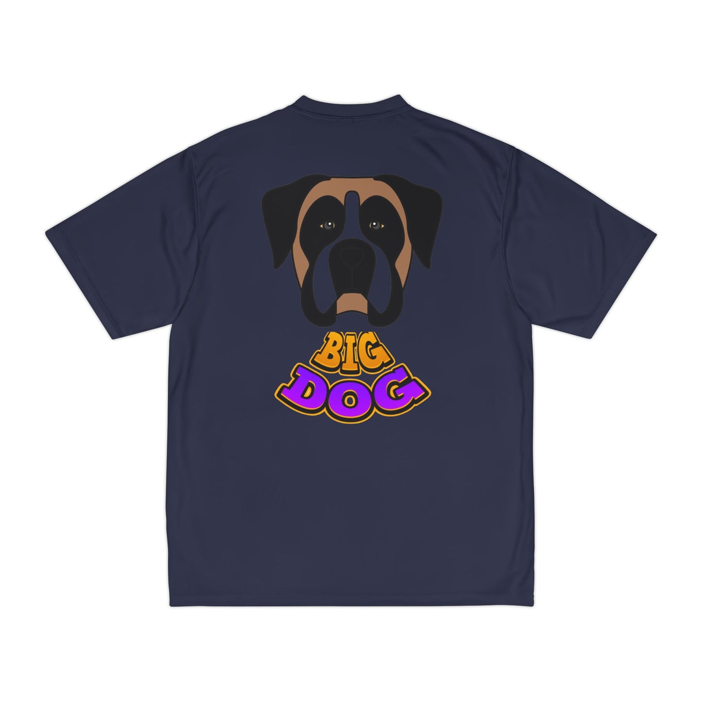 Big Dog Graphic T-Shirt — Cute Boxer Illustration with 'NYTUG' Text