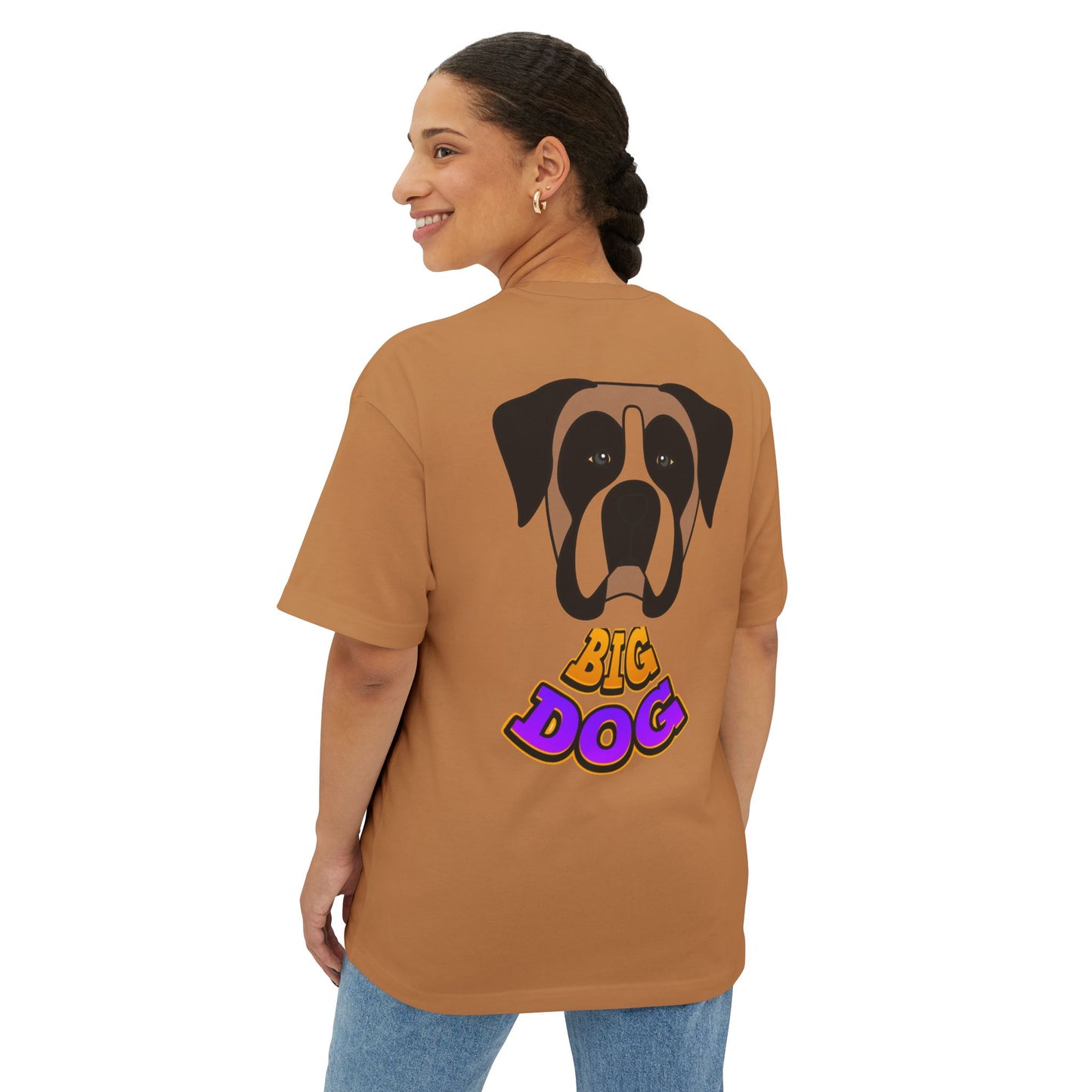 Big Dog Graphic Tee — "HY•PUG" Front Logo & Large Dog Back Print