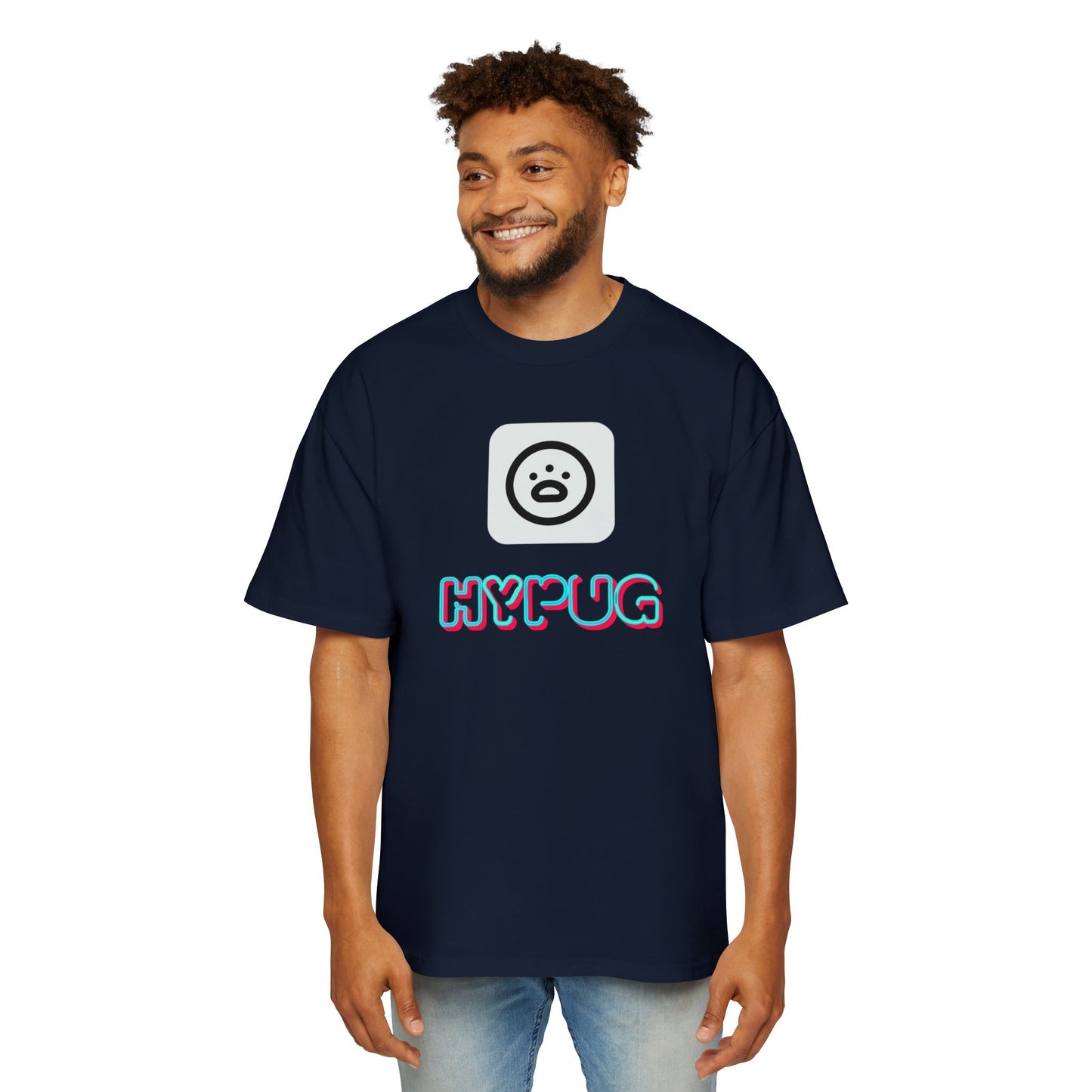 Big Dog Boxer T‑Shirt — 'Hyfug' Retro Logo Graphic Tee for Dog Lovers