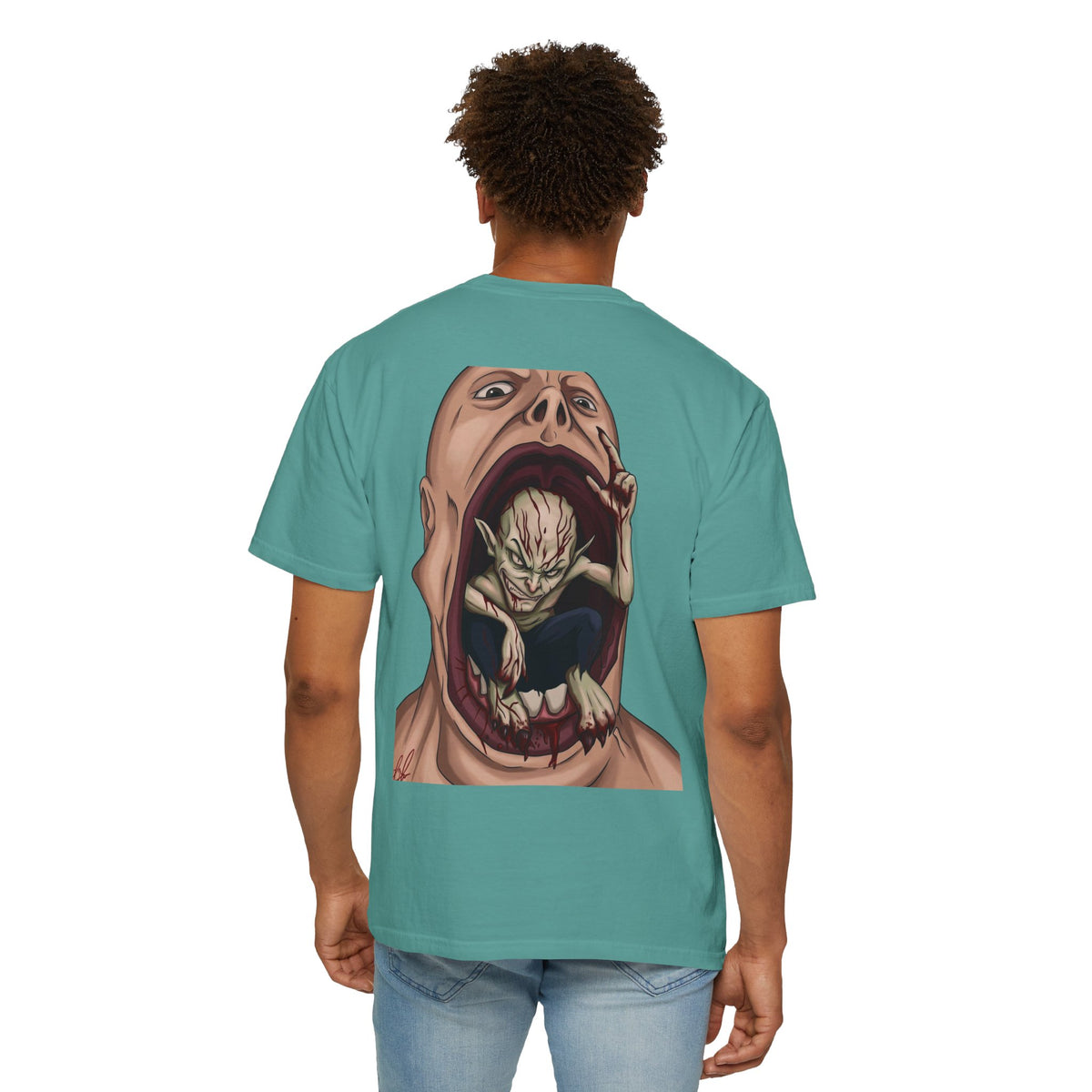 BEBETO & G FLAMES MAN EATER - T-shirt