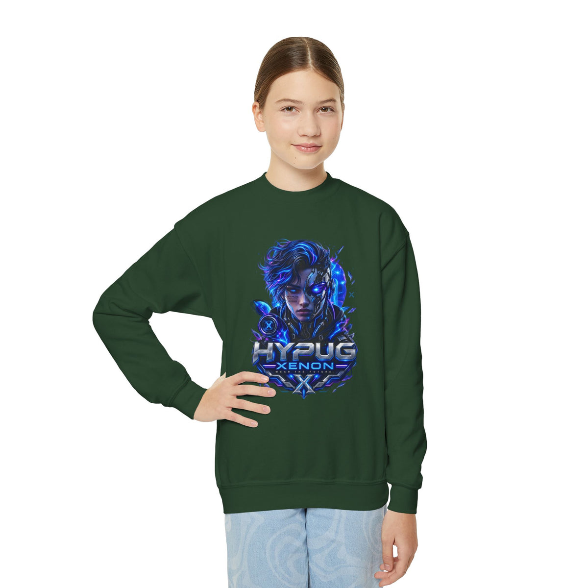 HYPUG XENON — DIGITAL FLUX SWEATSHIRT DROP 1