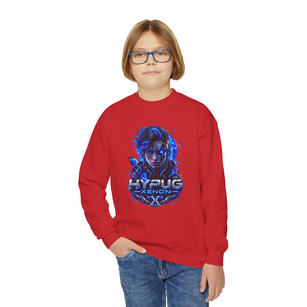 HYPUG XENON — DIGITAL FLUX SWEATSHIRT DROP 1