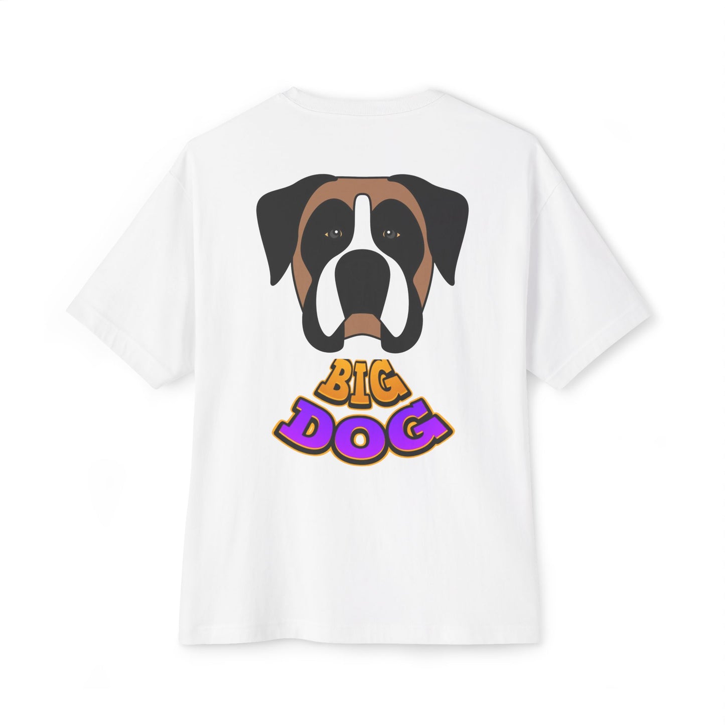 Big Dog Graphic Tee — "HY•PUG" Front Logo & Large Dog Back Print