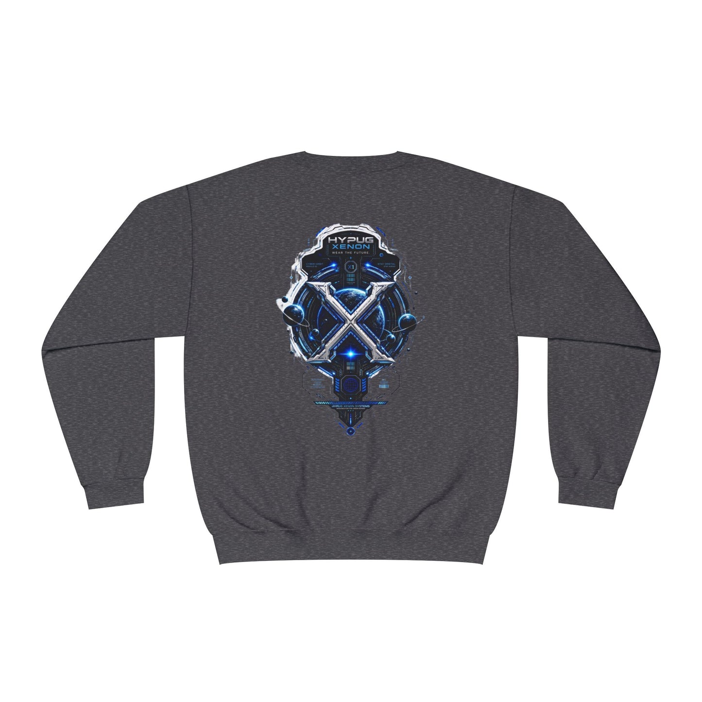 HYPUG XENON Cyber Orbit futuristic cyber streetwear sweatshirt