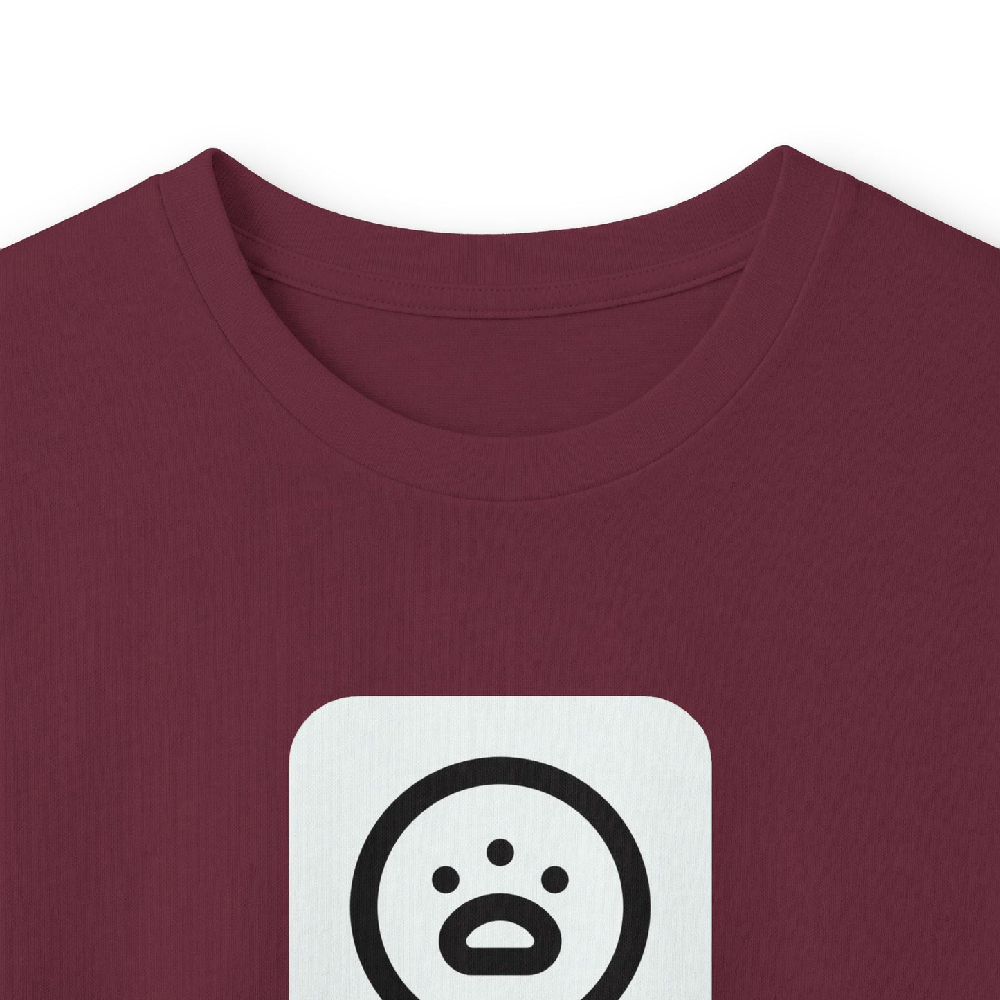 Big Dog Pug Graphic Long Sleeve Tee — Cute Dog Face Crewneck