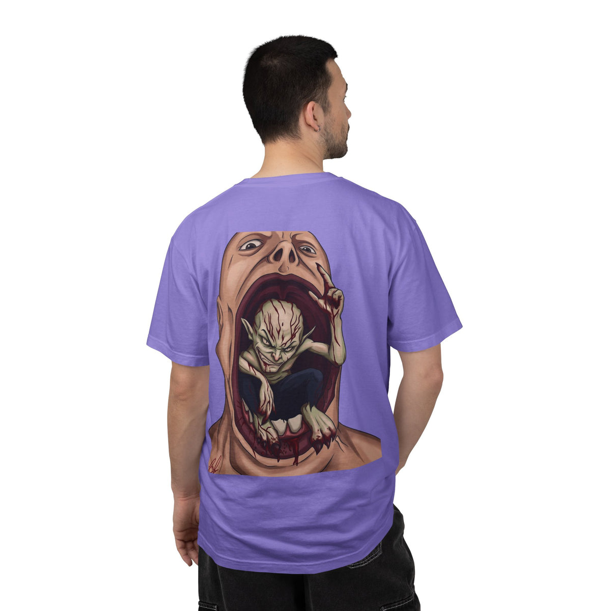 BEBETO & G FLAMES MAN EATER - T-shirt