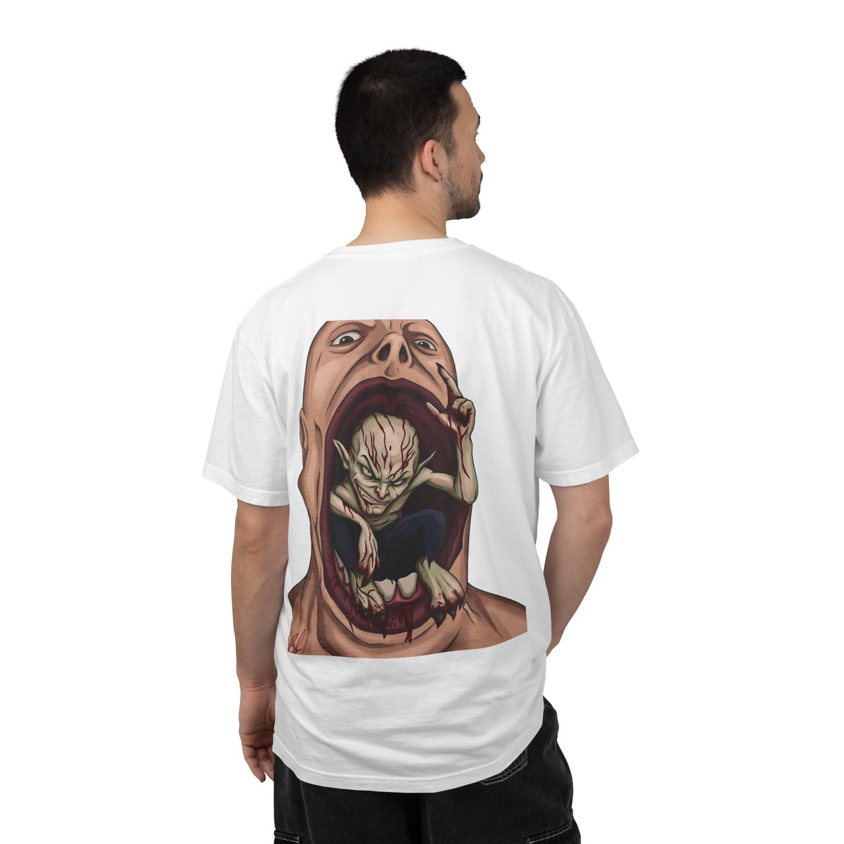 BEBETO & G FLAMES MAN EATER - T-shirt