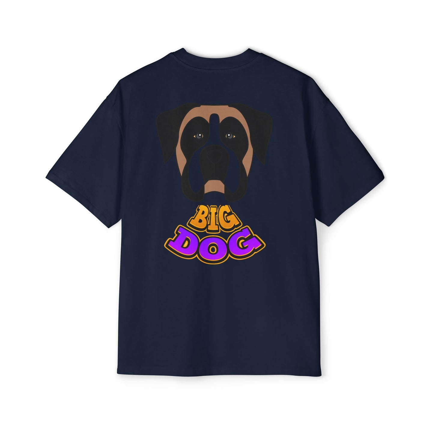 Big Dog Boxer T‑Shirt — 'Hyfug' Retro Logo Graphic Tee for Dog Lovers