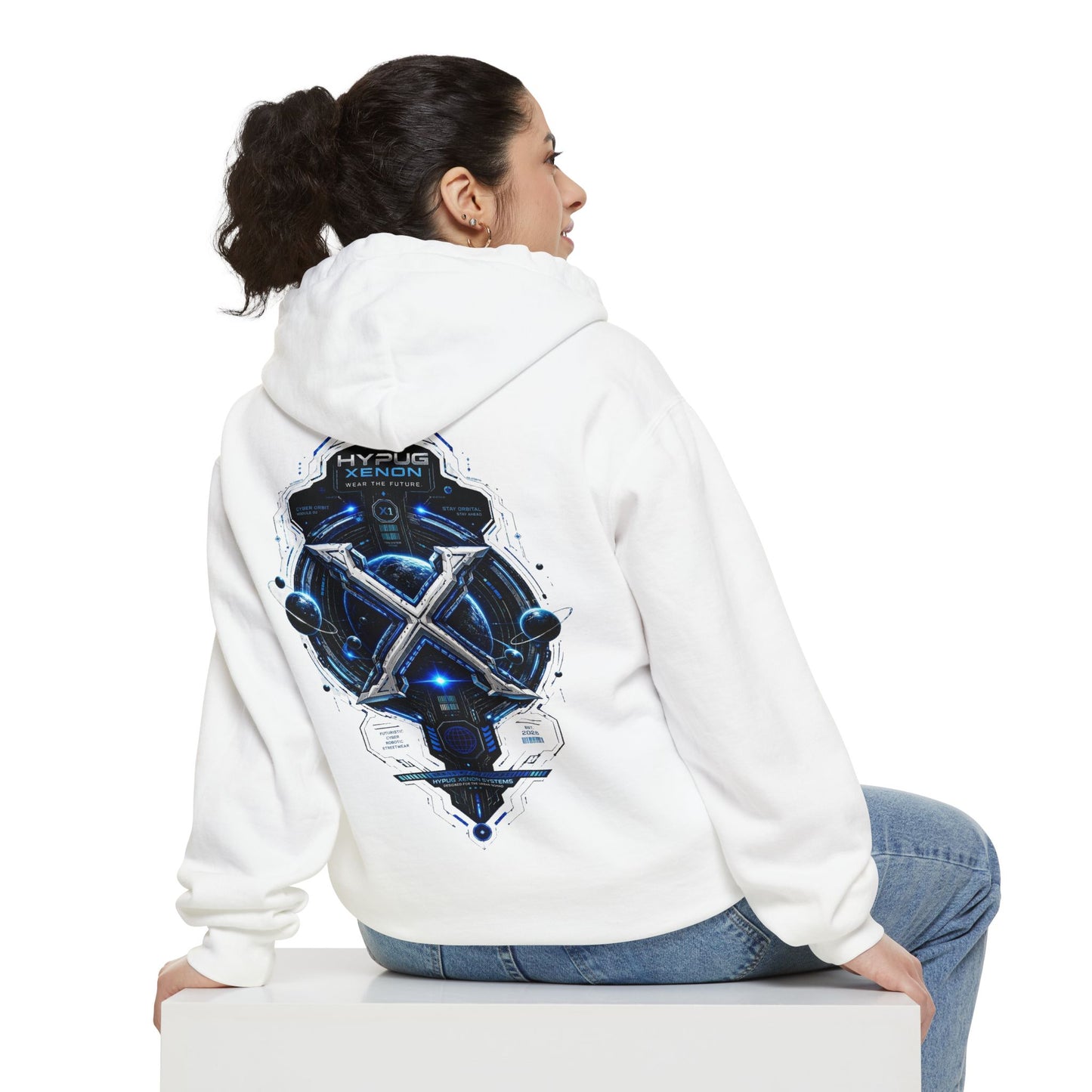 HYPUG XENON CYBER ORBIT Hoodie — DROP 01