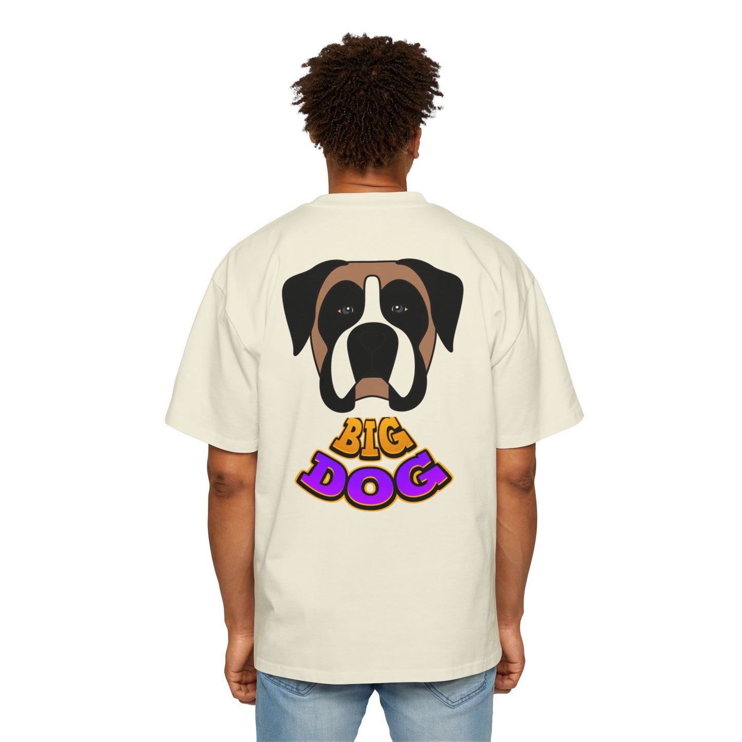 Big Dog Boxer T‑Shirt — 'Hyfug' Retro Logo Graphic Tee for Dog Lovers