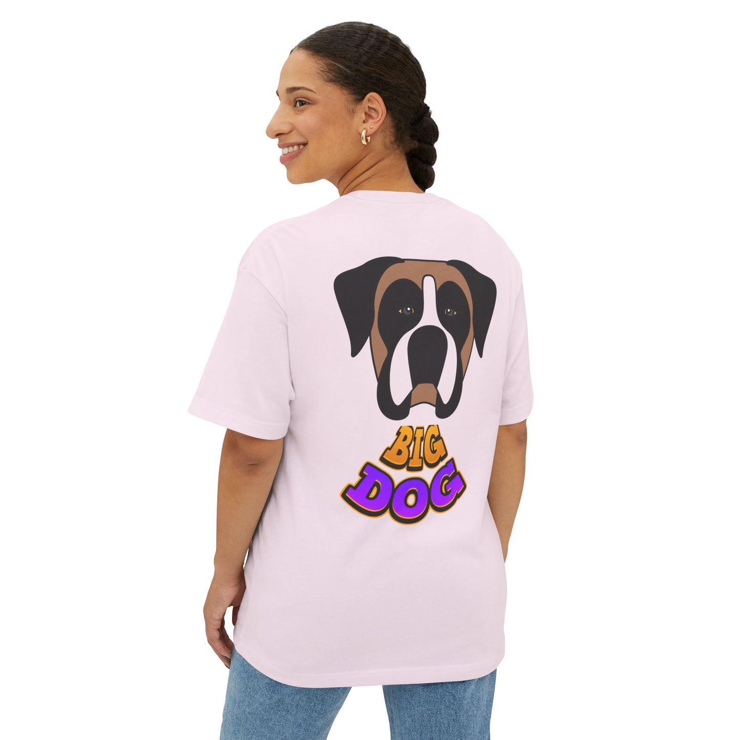 Big Dog Graphic Tee — "HY•PUG" Front Logo & Large Dog Back Print