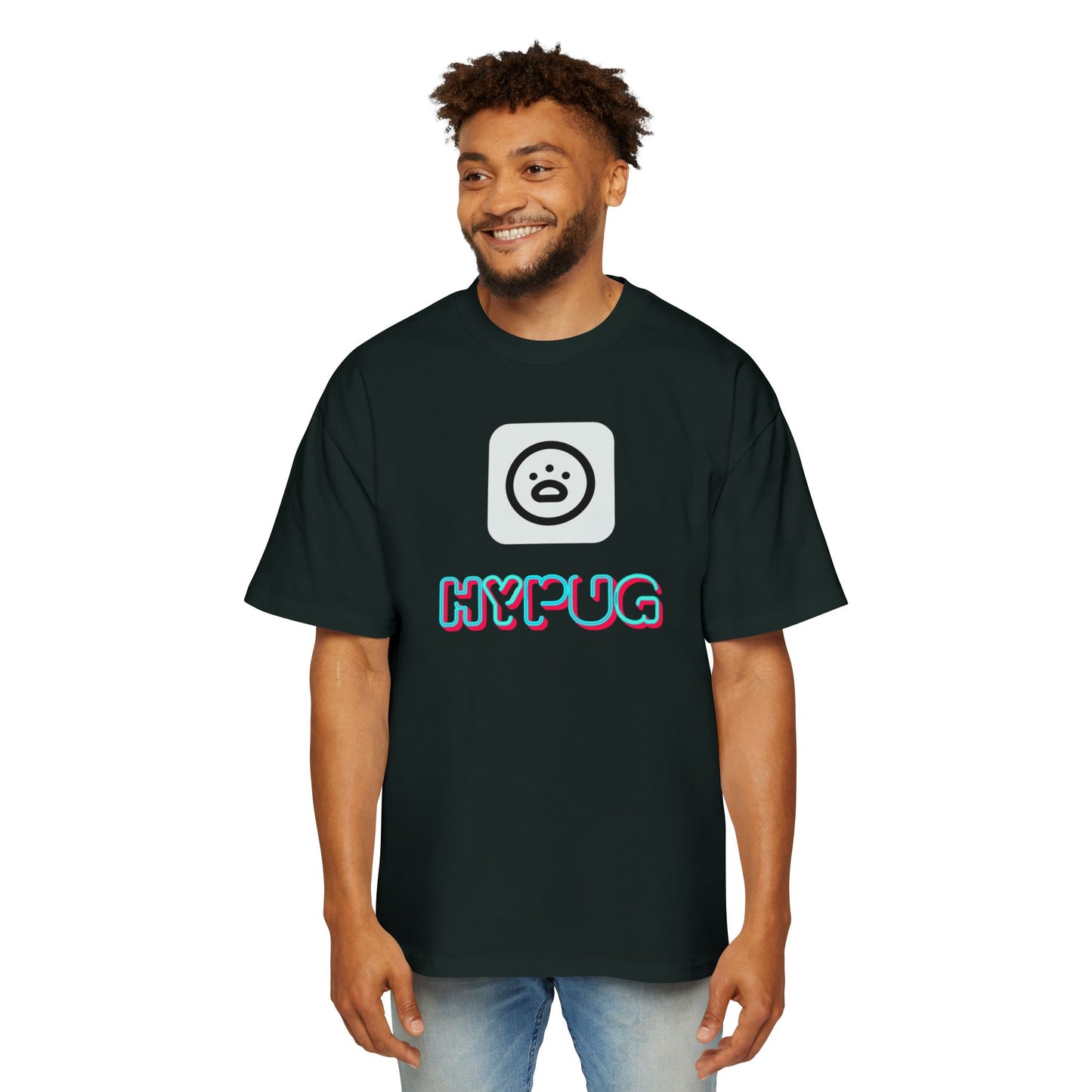 Big Dog Boxer T‑Shirt — 'Hyfug' Retro Logo Graphic Tee for Dog Lovers