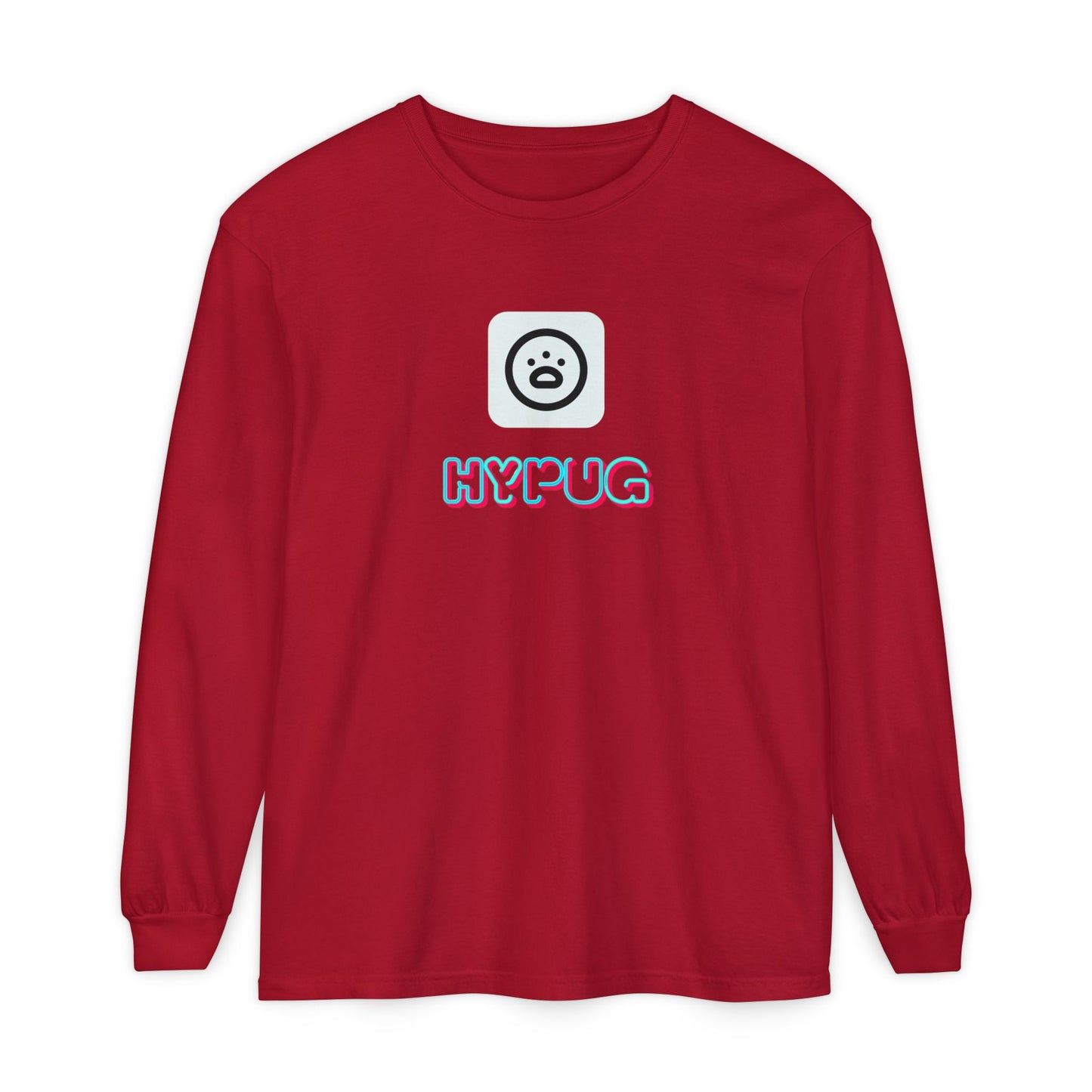 Big Dog Long Sleeve Tee — "Hypug Xenon" Graphic