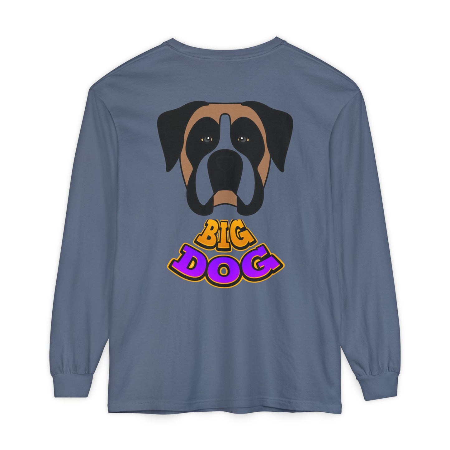 Big Dog Long Sleeve Tee — "Hypug Xenon" Graphic