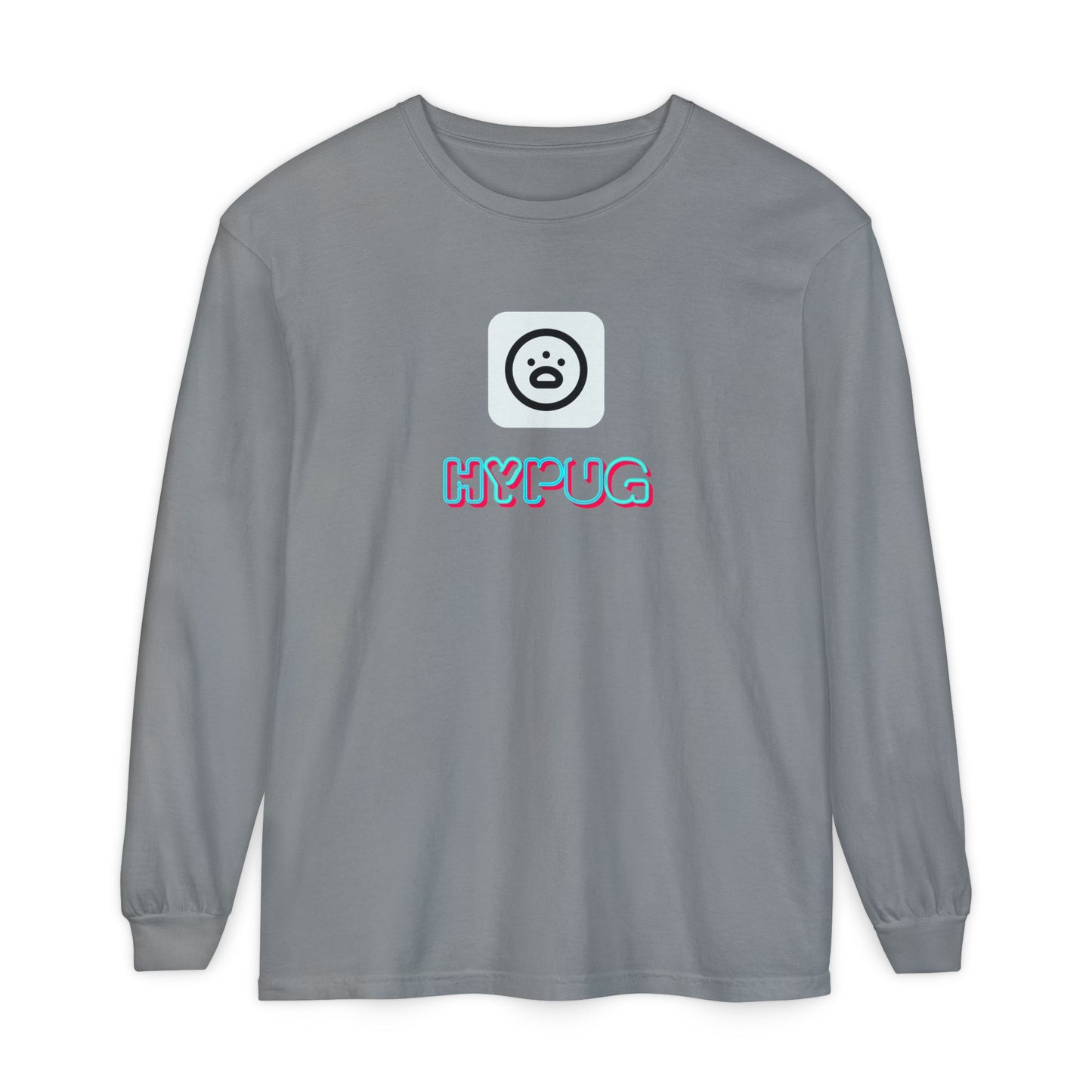 Big Dog Long Sleeve Tee — "Hypug Xenon" Graphic