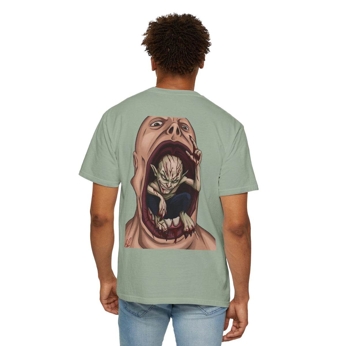 BEBETO & G FLAMES MAN EATER - T-shirt