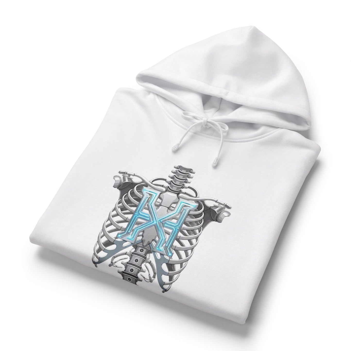 Hypug Xenon Hoodie — Tech Skeleton X Graphic Pullover