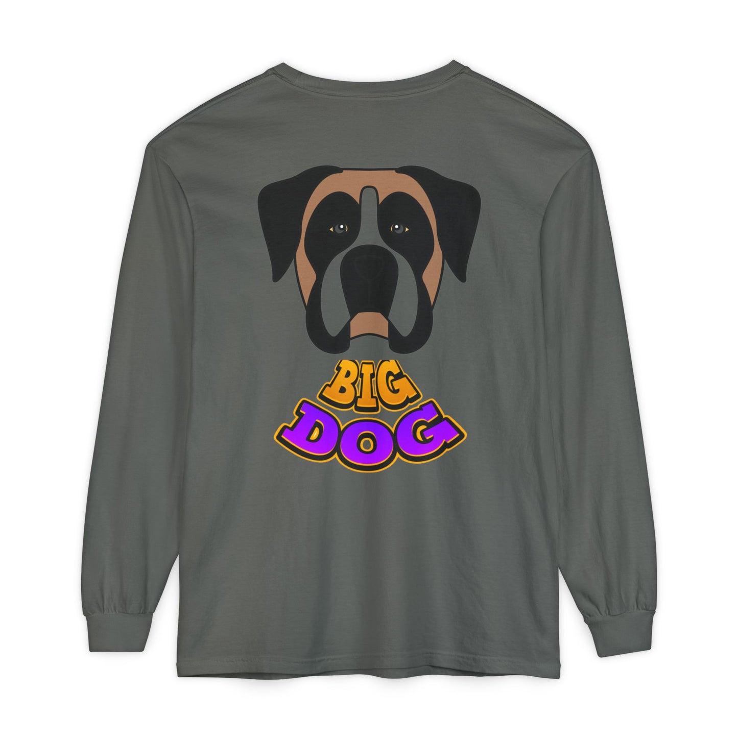 Big Dog Long Sleeve Tee — "Hypug Xenon" Graphic