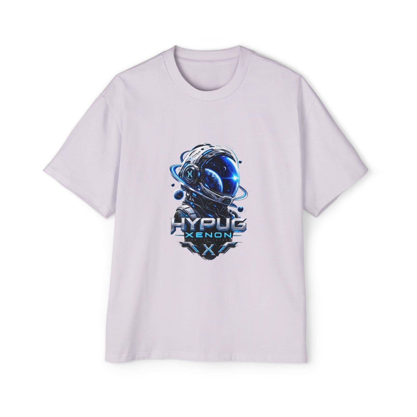 HYPUG XENON Cyber Orbit T-shirt back with futuristic orbital X graphic