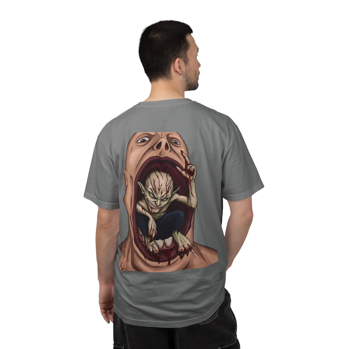 BEBETO & G FLAMES MAN EATER - T-shirt